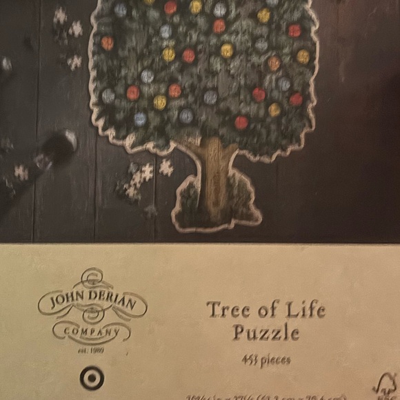JOHN DERIAN NWT tree of life 452pc puzzle - Picture 5 of 5